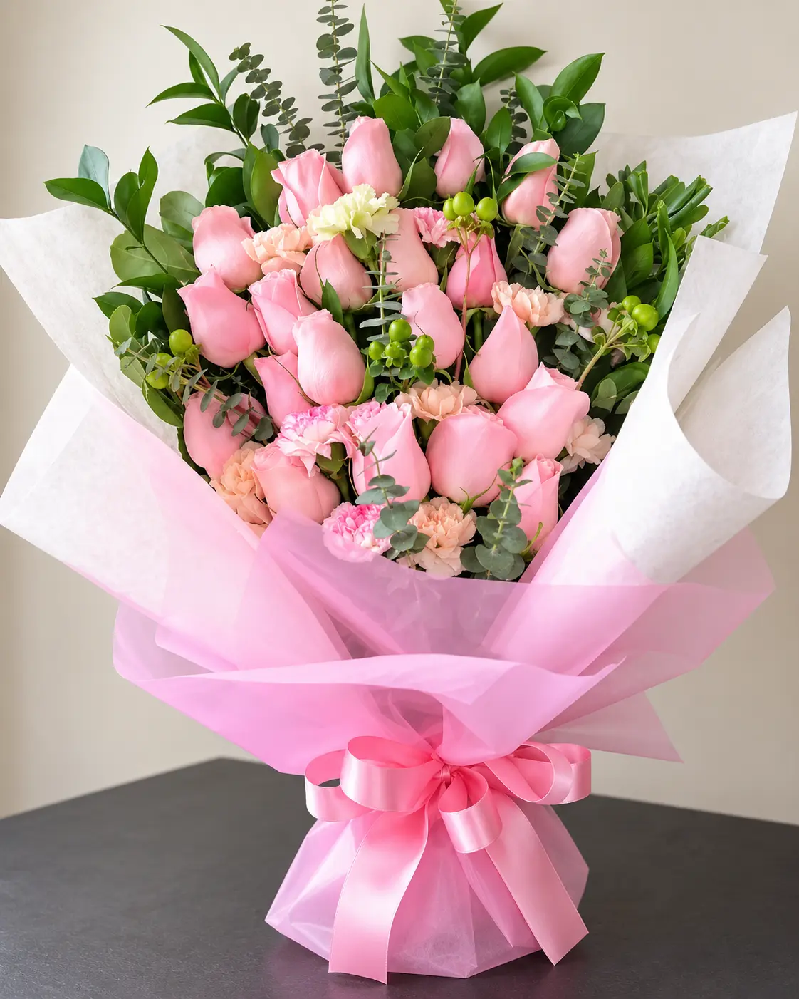 Rosas Rosa Pastel