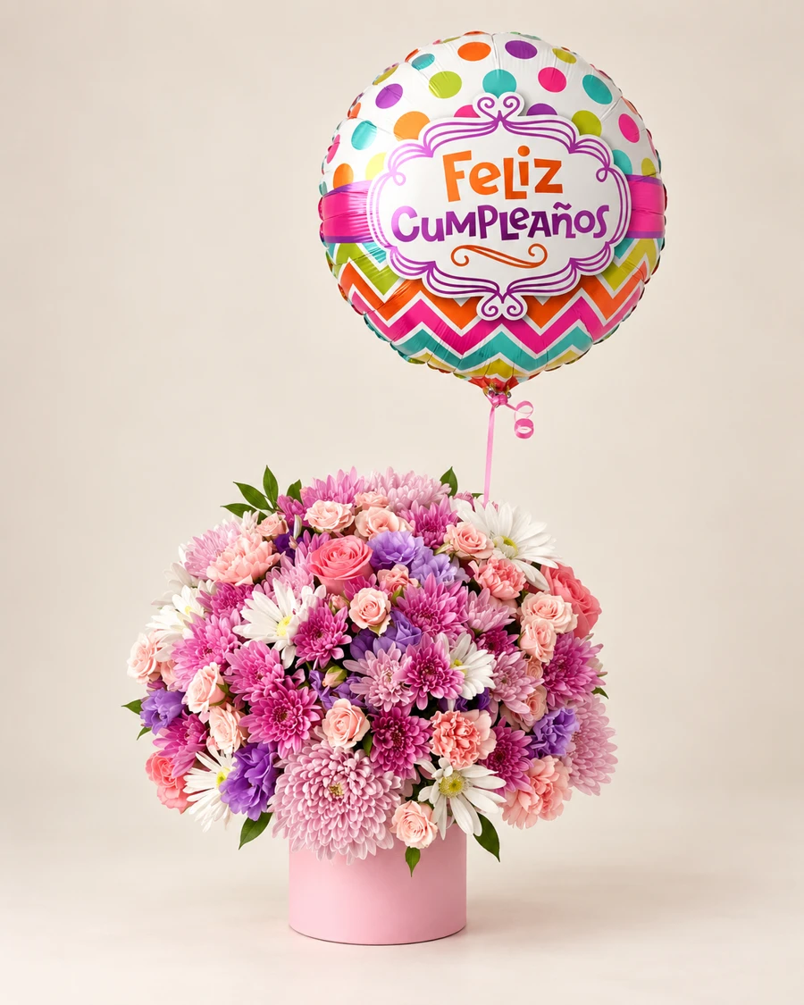 Cumpleaños en Flor